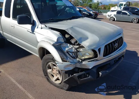 2002 Toyota Tacoma Prerunner V6 из США, поврежденный, VIN 5TESN92N62Z009408